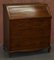 Solid Walnut Writing Bureau Chest of Drawers with Desk Top, 1900s, Image 2