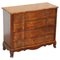 Large Serpentine Fronted American Chest of Drawers from Ralph Lauren 1