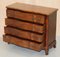 Large Serpentine Fronted American Chest of Drawers from Ralph Lauren 19