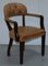 Brown Leather Court Office Dining Chair from House of Chesterfield, Image 12