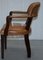 Brown Leather Court Office Dining Chair from House of Chesterfield 9