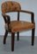 Brown Leather Court Office Dining Chair from House of Chesterfield, Image 18