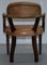 Brown Leather Court Office Dining Chair from House of Chesterfield 8