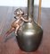Vintage Bronze Jug Vase Urns with Little Cherub Angles, 1930s, Set of 2 12