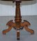 French Marquetry Inlaid Side Table, Image 10