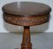 French Marquetry Inlaid Side Table, Image 20