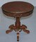 French Marquetry Inlaid Side Table 4