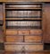 Oak Continental Arched Top Dresser Cupboard with Drawers, 1740s 13