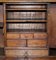 Oak Continental Arched Top Dresser Cupboard with Drawers, 1740s, Image 13