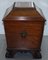 Georgian Irish Hardwood Sir Anderson Army General Wine Cooler Cellarette, 1810 10