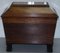 Georgian Irish Hardwood Sir Anderson Army General Wine Cooler Cellarette, 1810 12