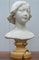 Busto francés de mármol macizo Napoleón III, Imagen 3