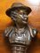 Victorian Solid Miniature Bronze Bust Statues, Set of 2, Image 20