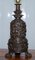 Bronzierter Engel Puttengel Öllampe, 1860er 2