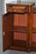 Victorian Walnut Marquetry Inlaid Mirrored Credenza with Marble Top 17