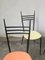 Mid-Century Pink and Yellow Formica Dining Table with 4 Chairs, Set of 5 10
