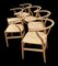 Oak Wishbone Chairs by Hans J. Wegner for Carl Hansen & Son, Set of 6 6
