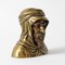 Antique Brass Bust of a Bedouin, 19th Century 2