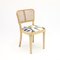 Sedia Thonet con tessuto Josef Frank, anni '50, Immagine 1