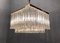Mid-Century Prisma Einbaulampe aus Muranoglas 2