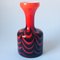 Vase Pop Art Vintage en Verre de Opaline Florence, Italie, 1970s 3
