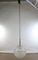 Lámpara colgante Mid-Century moderna de vidrio escarchado de Doria para Doria Leuchten, años 60, Imagen 6