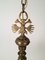 Vintage Bronze and Brass Chandelier, 1940s 9