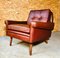Vintage Danish Cognac Leather Lounge Chair by Svend Skipper, 1964 8