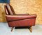 Vintage Danish Cognac Leather Lounge Chair by Svend Skipper, 1964 4