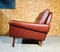 Vintage Danish Cognac Leather Lounge Chair by Svend Skipper, 1964 6