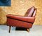 Vintage Danish Cognac Leather Lounge Chair by Svend Skipper, 1964, Image 6