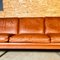 Vintage Danish 3 Person Leather Sofa by Morgans Hansen 6