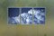 Multipanel Triptych of Serene Clouds, Limited Edition, 2021, Handmade Cyanotype 6