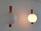 Copper and Glass Pendant Lamps from Hiemstra Evolux, 1960s, Set of 2 8