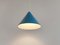 Lampes à Suspension Billard Bleues de Louis Poulsen, Danemark, 1960s, Set de 2 7