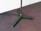 Green Metal Floor Lamp by Willem Hagoort for Hagoort Lamps, Netherlands, 1960s 3