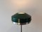 Grüne Stehlampe aus Metall von Willem Hagoort für Hagoort Lamps, Niederlande, 1960er 4