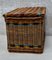 Antique French Wicker Hamper Sample, Image 3