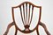 Antique Shield Back Carver Armchairs, Set of 2, Image 7