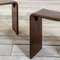 Beistellstühle aus Holz im Stil von Guglielmo Ulrich, 1950er, 2er Set 7