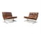 Danish Bo561 Cognac Leather Easy Chairs by Preben Fabricius & Jørgen Kastholm for BoEx, 1960s, Set of 2 2