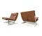 Danish Bo561 Cognac Leather Easy Chairs by Preben Fabricius & Jørgen Kastholm for BoEx, 1960s, Set of 2 9