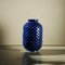 Blaue Vase mit Stacheliger Oberfläche von Gunnar Nylund für Rörstrand 1