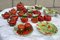 Tomato-Shaped Royal Bayreuth Tableware, Set of 25 1