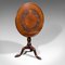 Antique English Victorian Walnut Tilt Top Occasional Table by James Shoolbred, Image 8