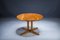 Low Mid-Century Extendable Round Teak Dining Table by Dyrlund, 1970s 1