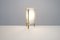 Tripod Brass and Acrylic Glass Table Lamp from Asselbur, 1950s, Image 2