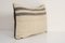 Anatolian Striped Wool Lumbar Kilim Pillow Cover, Mid-20th Century 2