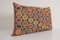 Vintage Turkish Retro Pastel Jajim Kilim Sofa Cushion Cover 2