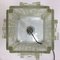 Italienische Apis Tischlampe aus Kristallglas von Poliarte, 1960er 11